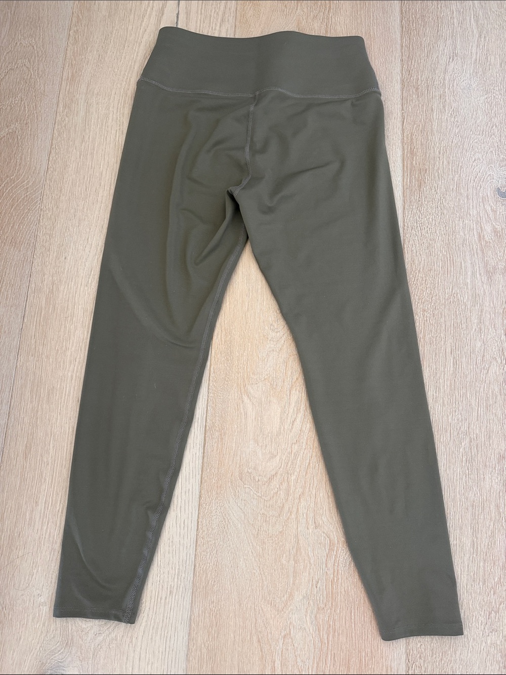 Carbon38 High-Waist Olive Green Leggings